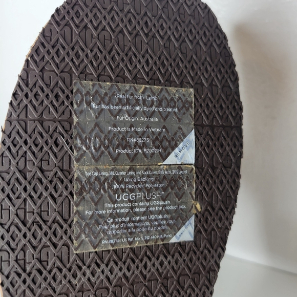 Ugg Parkdale Moc Toe Moccasin Houseshoes in Chestnut Men's Size 13 - Picture 9 of 11